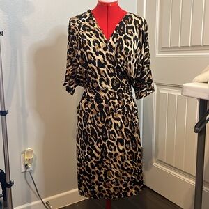Chaus Leopard Print Dress